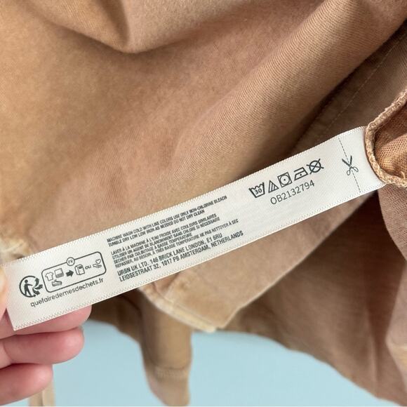 Free People Movement | Womens Hustle Layer Caramel Tan Camel Long Sleeve Top Tee - Picture 8 of 11